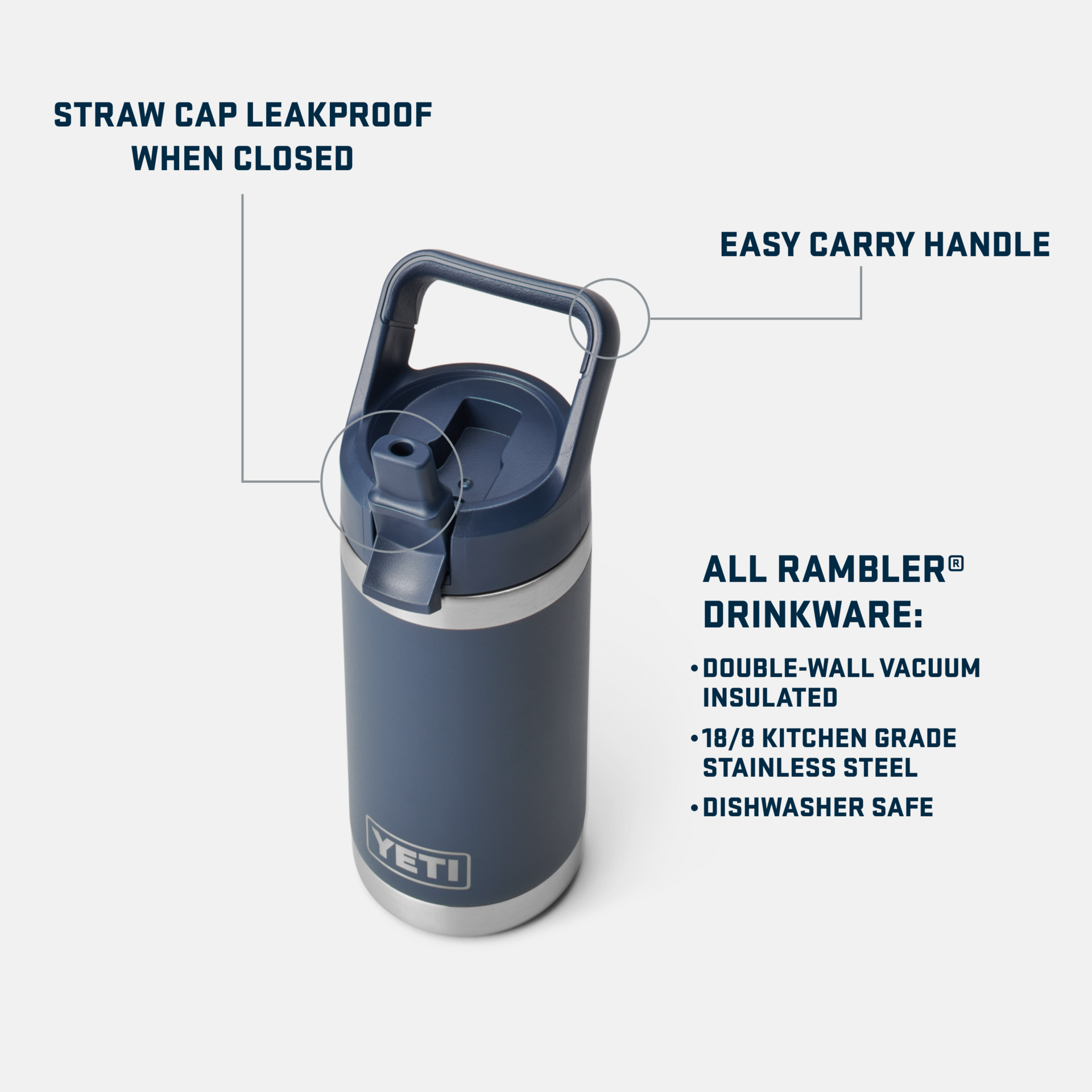 Rambler® Jr. 12 oz Kids Water Bottle - Image 3