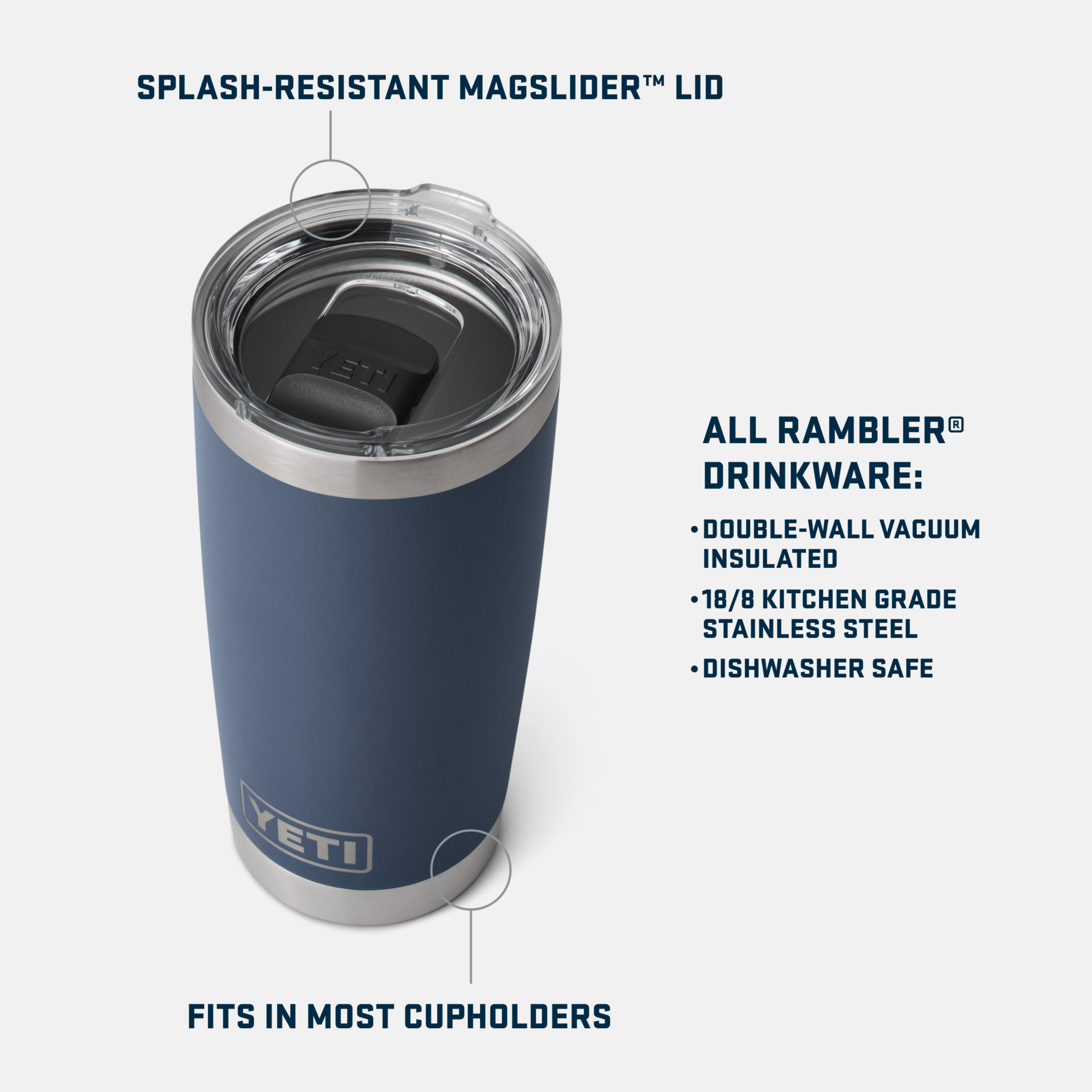 Rambler® 20 oz Tumbler - Image 3