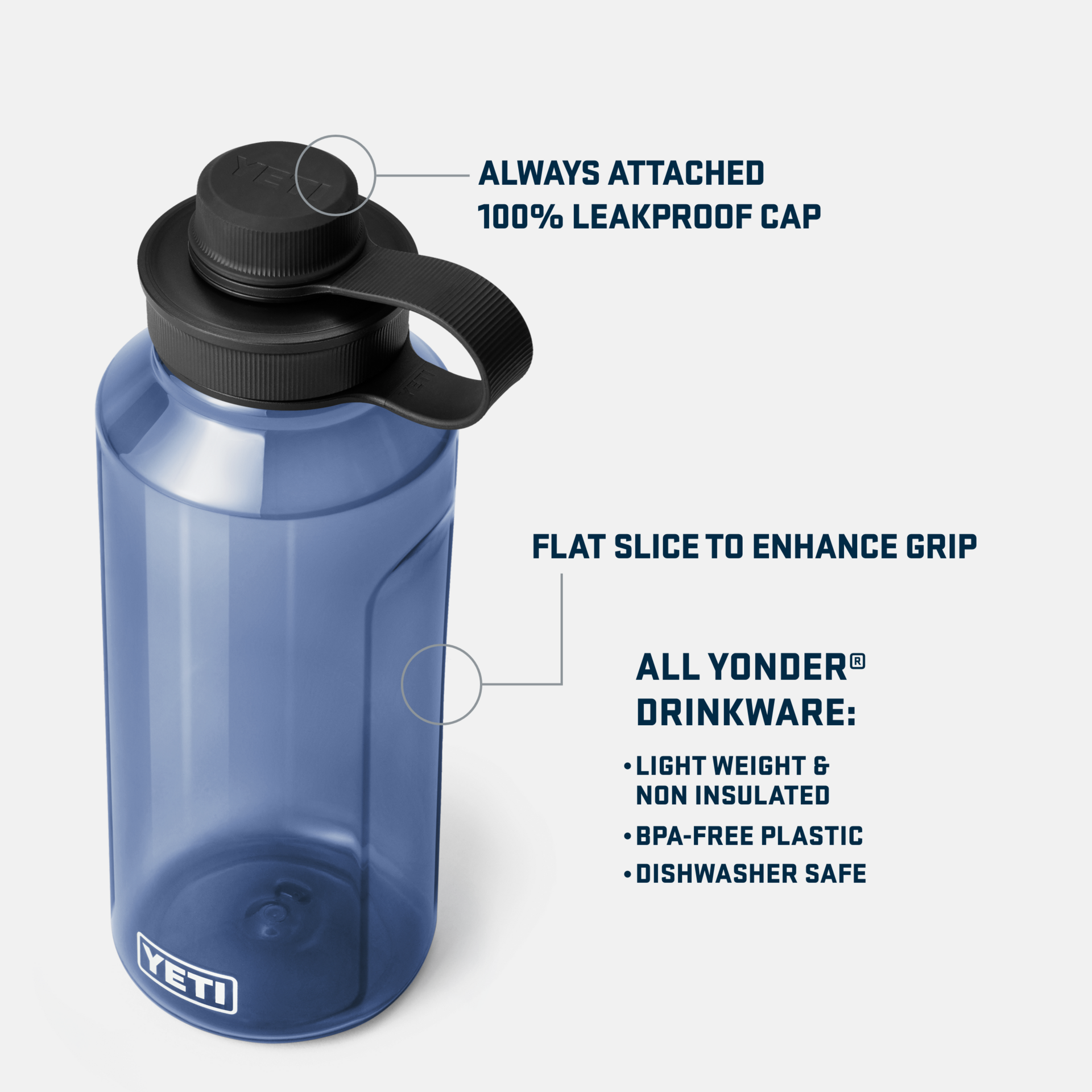 Yonder® 1.5L / 50 oz Water Bottle - Image 3