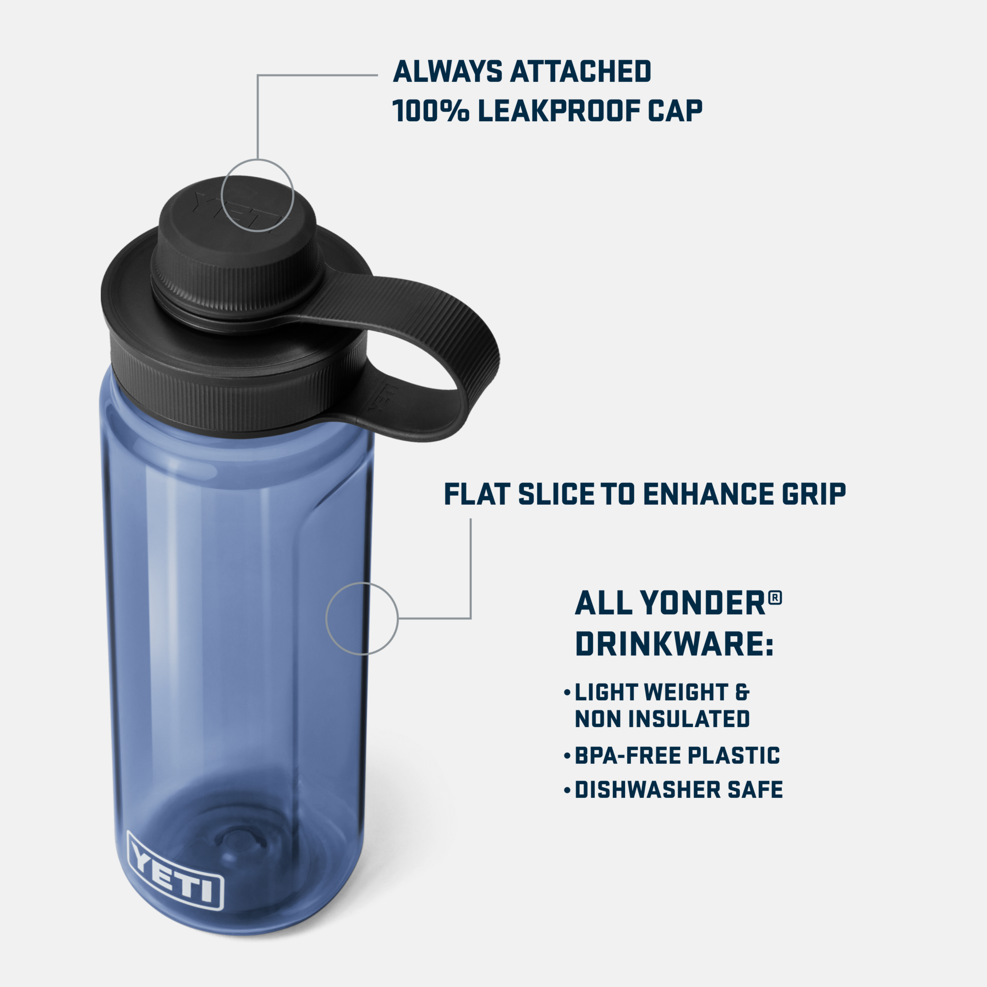 Yonder® 750 mL / 25 oz Water Bottle - Image 3
