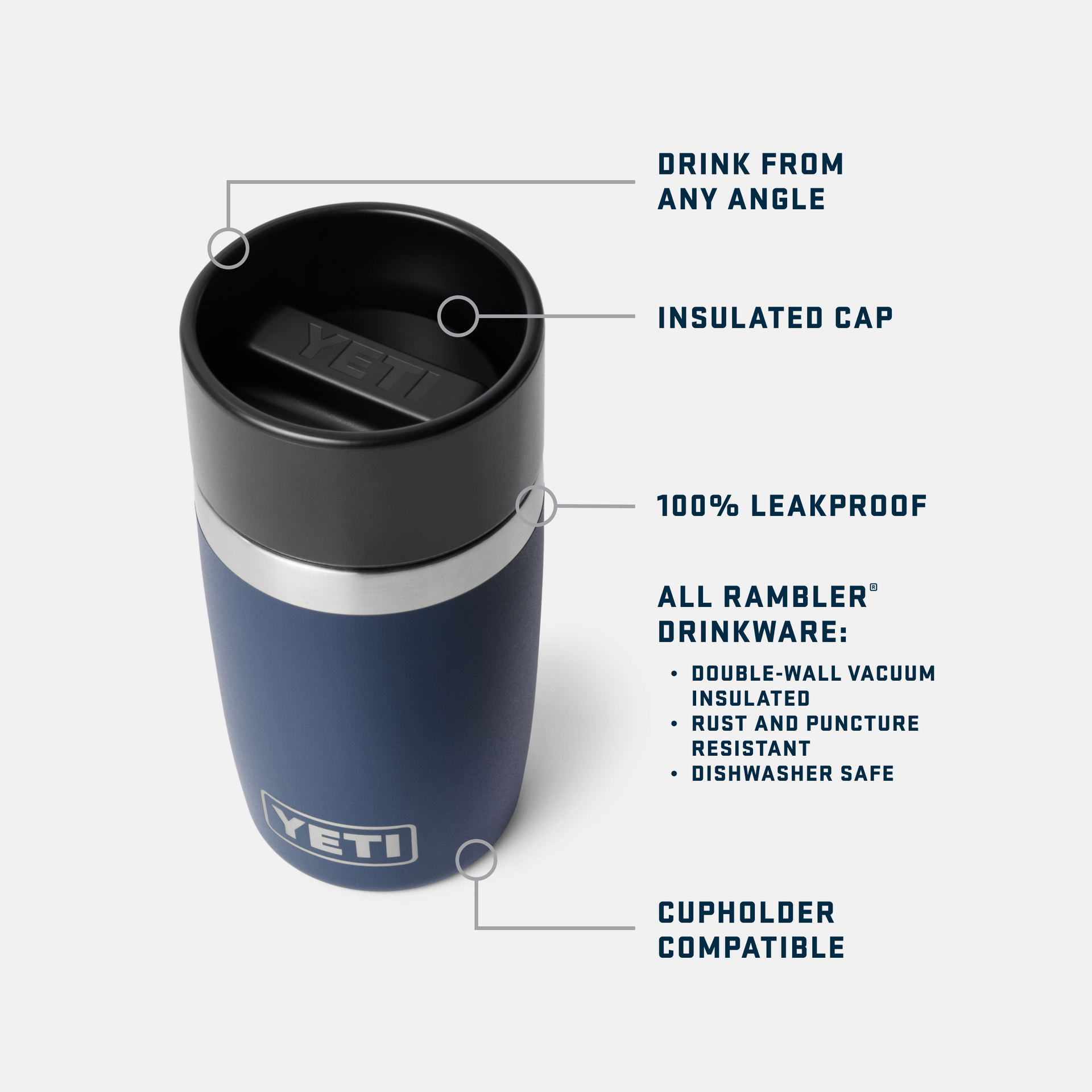 Rambler® 8 oz Travel Bottle - Image 3