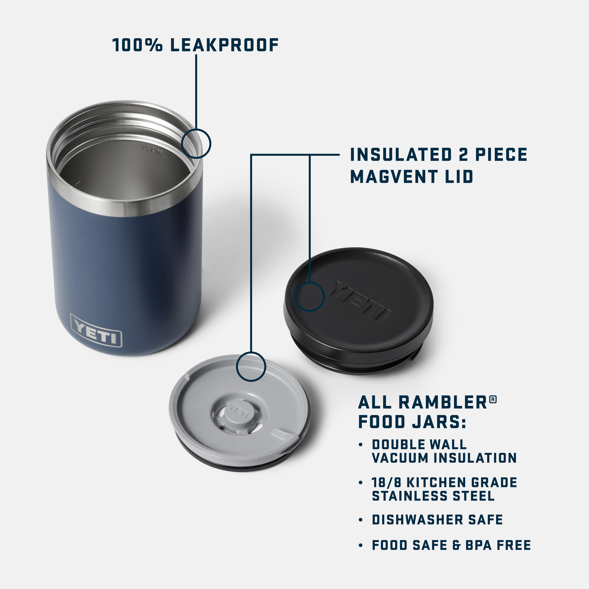 Rambler® 16 oz Insulated Food Jar - Image 3