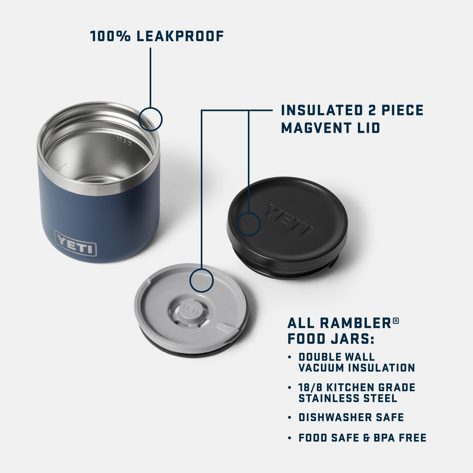 Rambler® 8 oz Insulated Food Jar - Image 3