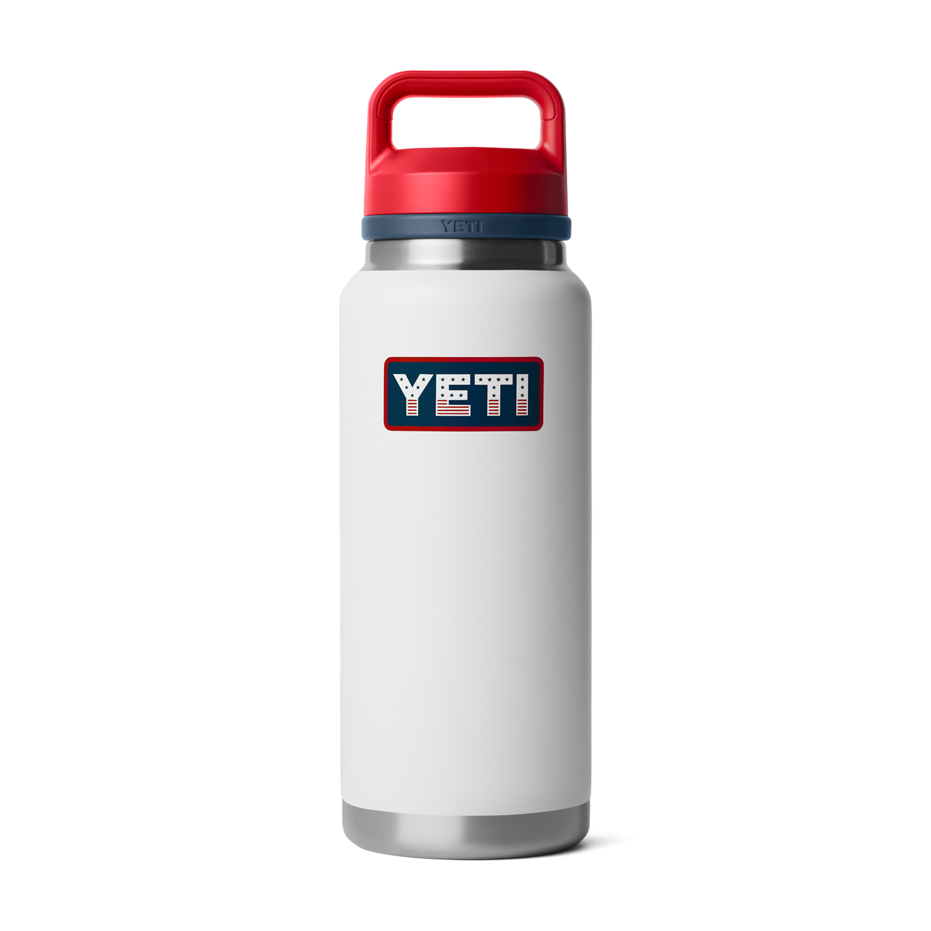 White/Rescue Red/Navy Badge