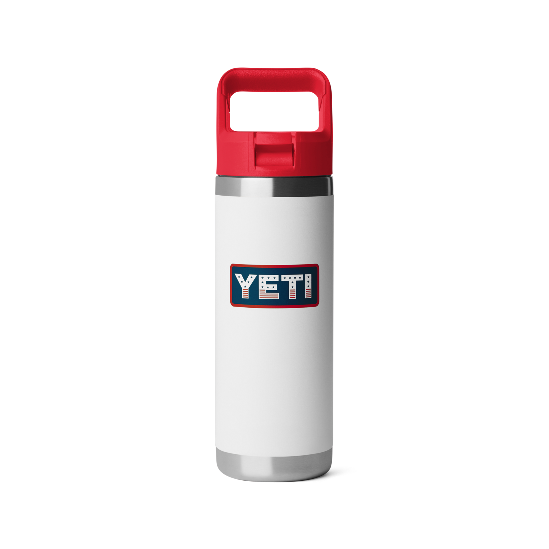 White/Rescue Red Badge