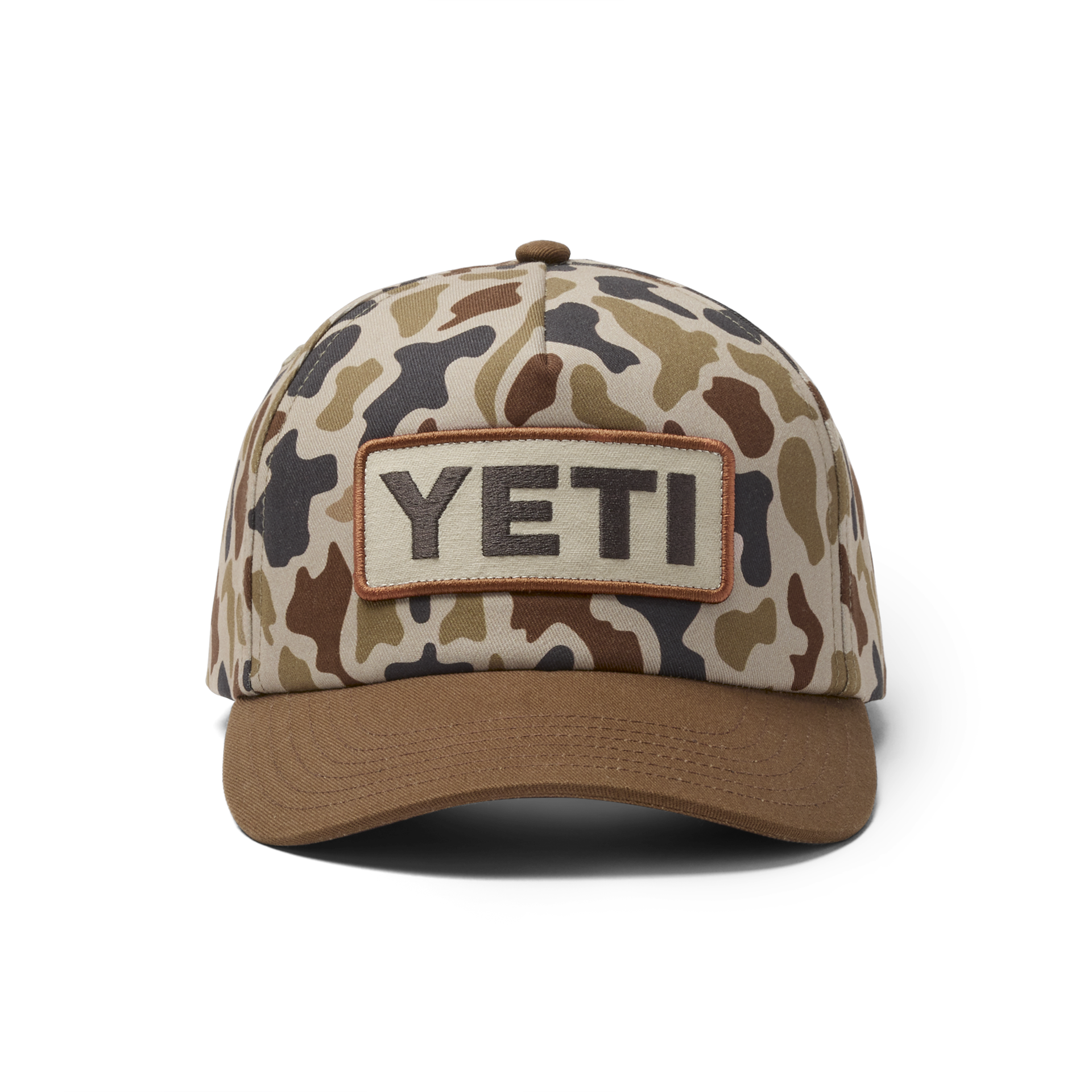 Wetlands Camo Logo Badge Mid Pro Flat Brim Hat