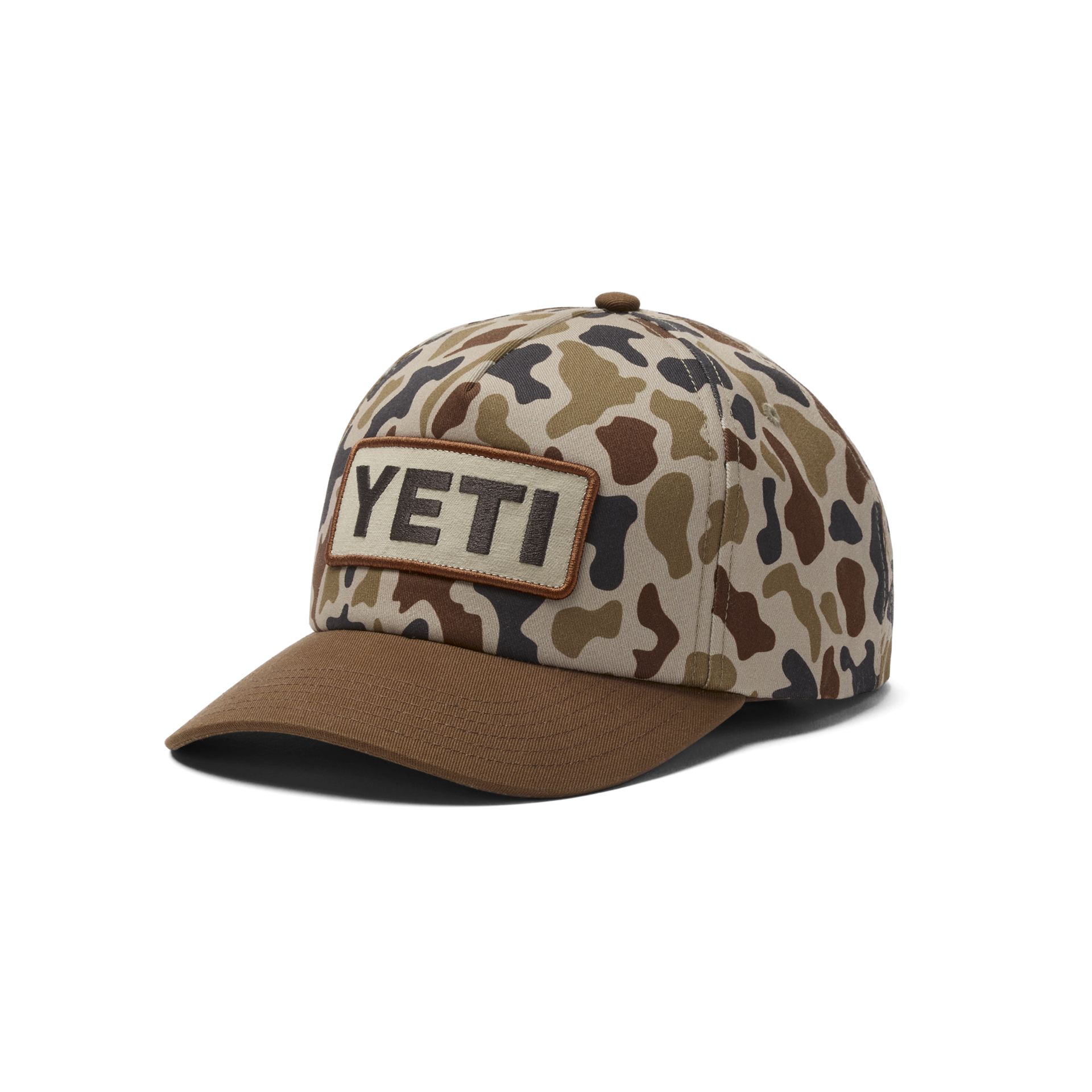 Wetlands Camo Logo Badge Mid Pro Flat Brim Hat - Image 3