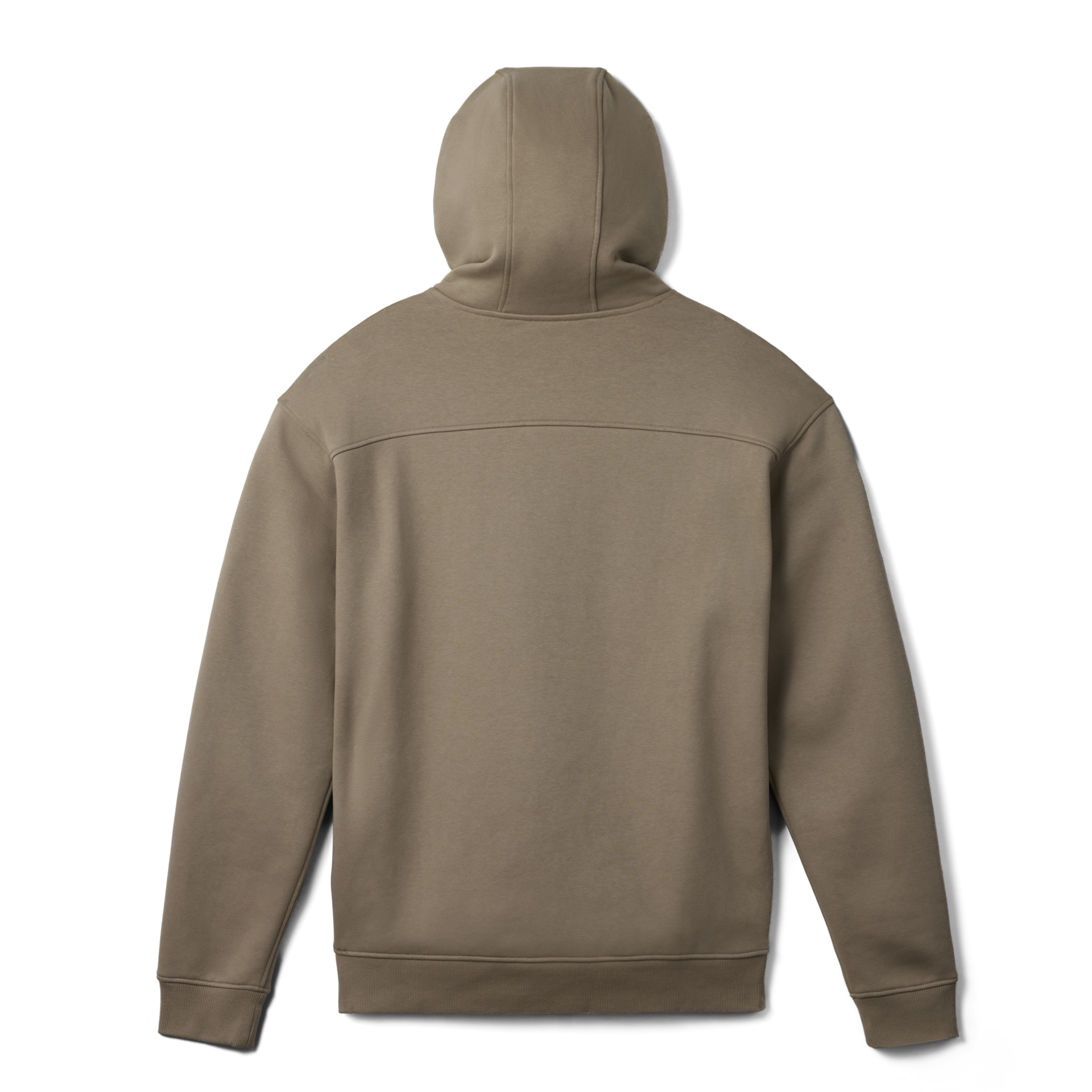 W-230139_site_studio_2H24_Fall_Apparel_MENS_S-M-Fleece-Hoodie_Wetlands-Taupe_BACK_135_V2_Primary_B_2400x2400