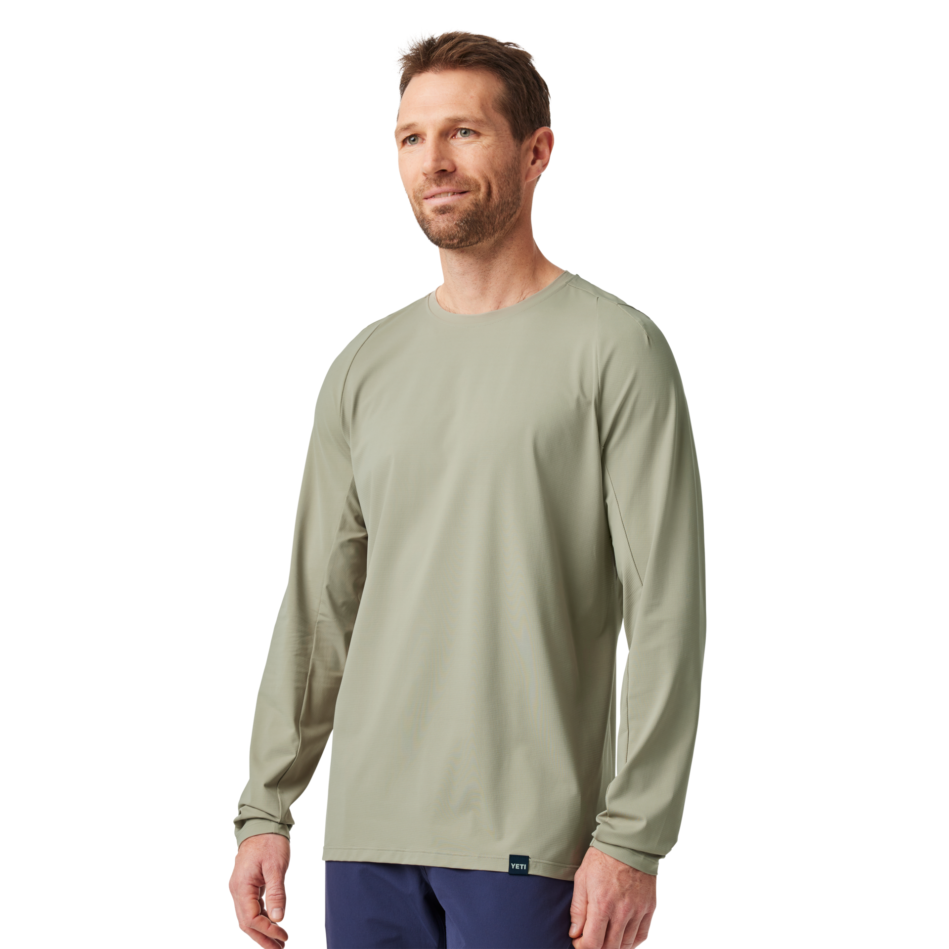 W-site_studio_1H24_Spring_Apparel_M_Crewneck_Sunshirt_Khaki_ONFIG_051_Primary_B_2400x2400