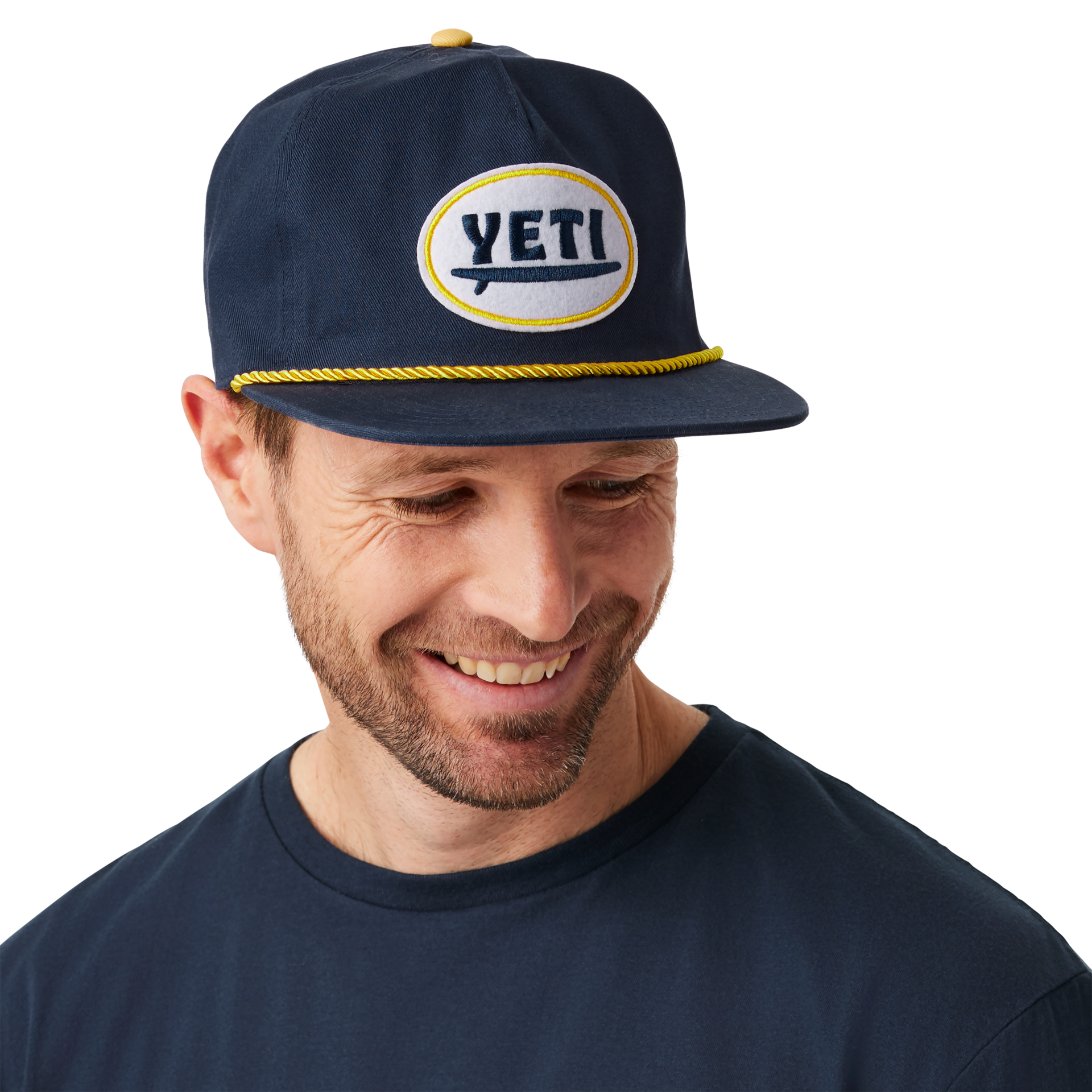 Big Wave Flat Brim Rope Hat - Image 6