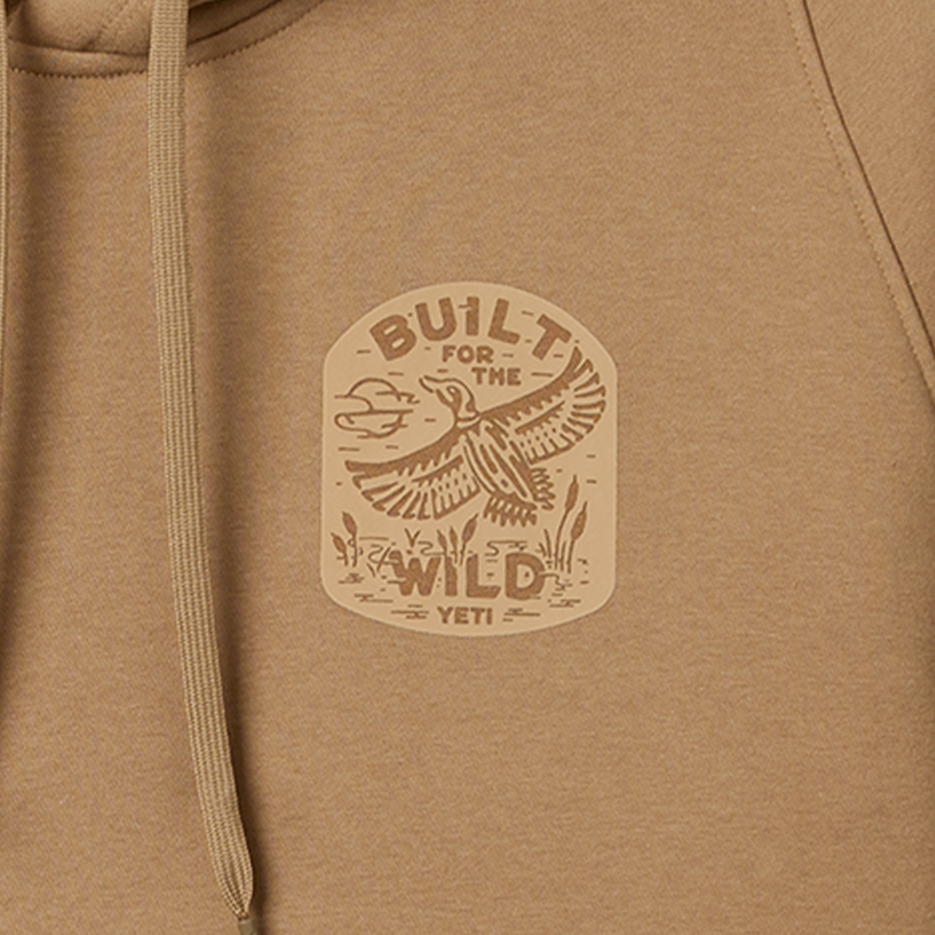 Built for the Wild Badge Fleece Hoodie - Image 3