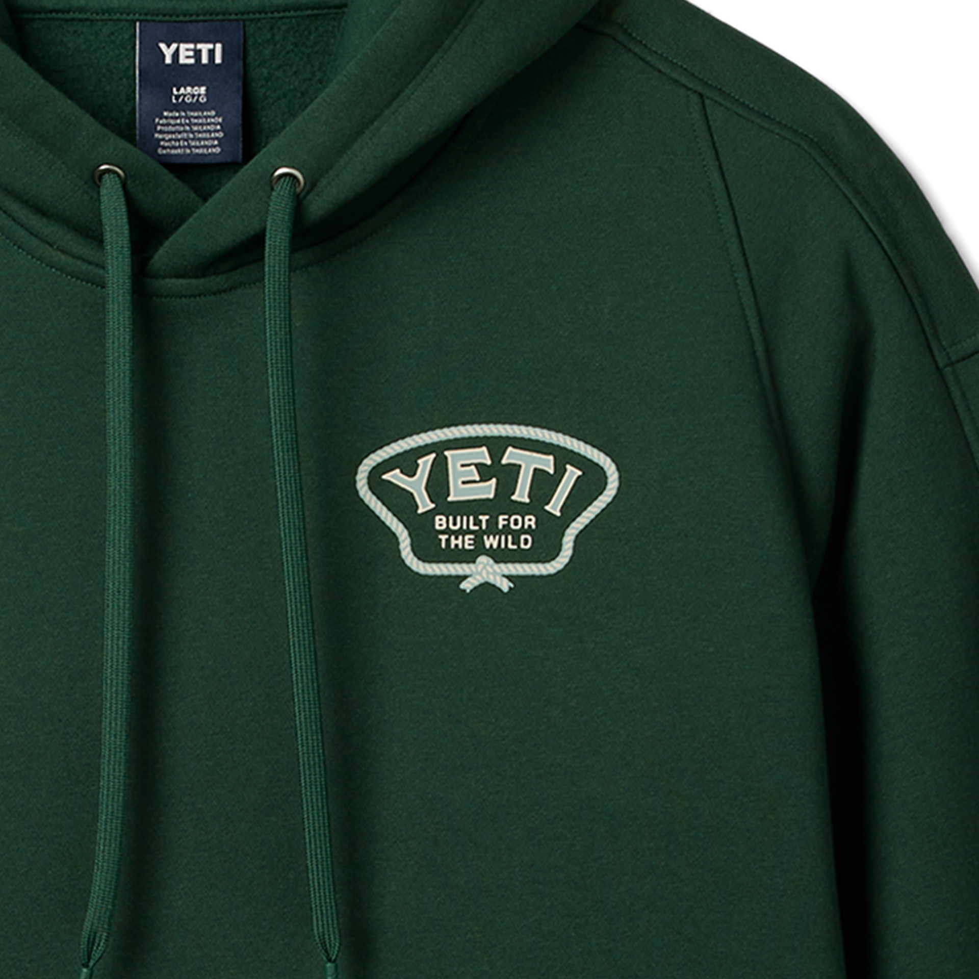 Heritage Badge Fleece Hoodie - Image 3